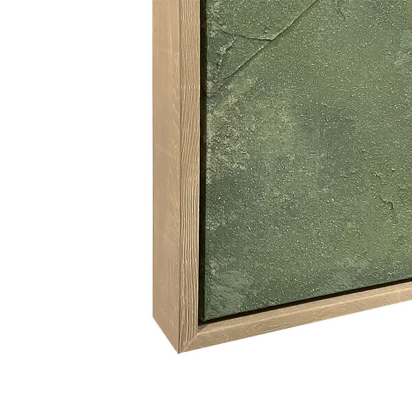 RHEA ΠΙΝΑΚΑΣ ΔΙΑΚΟΣΜΗΤΙΚΟΣ ΜΕ ΚΟΡΝΙΖΑ 80x120x4cm ΚΑΜΒΑΣ ΛΑΔΙ ΜΠΕΖ PS 034685 - Image 3