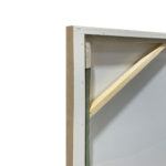 RHEA ΠΙΝΑΚΑΣ ΔΙΑΚΟΣΜΗΤΙΚΟΣ ΜΕ ΚΟΡΝΙΖΑ 80x120x4cm ΚΑΜΒΑΣ ΛΑΔΙ ΜΠΕΖ PS 034685 - Image 4