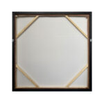 VAILO ΠΙΝΑΚΑΣ ΔΙΑΚΟΣΜΗΤΙΚΟΣ ΜΕ ΚΟΡΝΙΖΑ 80x80x4cm ΚΑΜΒΑΣ ΚΑΦΕ ΜΠΕΖ PS 034687 - Image 5