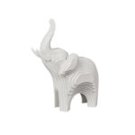 ARCHI ΔΙΑΚΟΣΜΗΤΙΚΟ ΕΛΕΦΑΝΤΑΣ 28.4x11.7x35.7cm RESIN OFF WHITE 034693