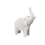 ARCHI ΔΙΑΚΟΣΜΗΤΙΚΟ ΕΛΕΦΑΝΤΑΣ 19x10.2x25cm RESIN OFF WHITE 034694