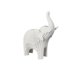 ARCHI ΔΙΑΚΟΣΜΗΤΙΚΟ ΕΛΕΦΑΝΤΑΣ 19x10.2x25cm RESIN OFF WHITE 034694