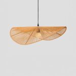 LUMA ΦΩΤΙΣΤΙΚΟ ΟΡΟΦΗΣ 60x20.5cm ΣΧΟΙΝΙ ΚΑΦΕ ΧΑΡΤΙ 034715 - Image 2