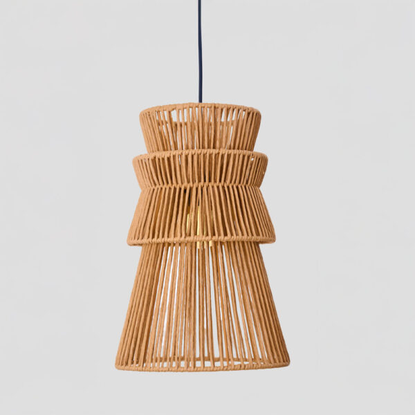 CLEO ΦΩΤΙΣΤΙΚΟ ΟΡΟΦΗΣ 26.5x38.5cm ΣΧΟΙΝΙ ΚΑΦΕ ΧΑΡΤΙ 034718 - Image 2