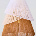 SORREL ΦΩΤΙΣΤΙΚΟ ΟΡΟΦΗΣ 36x34cm ΣΧΟΙΝΙ ΛΕΥΚΟ ΜΠΕΖ ΚΑΦΕ ΧΑΡΤΙ 034719 - Image 4