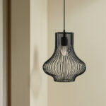 NOOR ΦΩΤΙΣΤΙΚΟ ΟΡΟΦΗΣ 25x30.5cm ΣΙΔΕΡΟ ΜΑΥΡΟ 034721 - Image 2