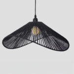 CLOVE ΦΩΤΙΣΤΙΚΟ ΟΡΟΦΗΣ 47.5x21cm ΣΧΟΙΝΙ ΜΑΥΡΟ ΧΑΡΤΙ 034723 - Image 2