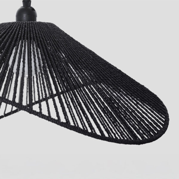 CLOVE ΦΩΤΙΣΤΙΚΟ ΟΡΟΦΗΣ 47.5x21cm ΣΧΟΙΝΙ ΜΑΥΡΟ ΧΑΡΤΙ 034723 - Image 4