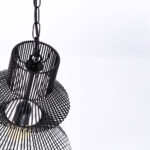 STEEL ΦΩΤΙΣΤΙΚΟ ΟΡΟΦΗΣ 28x40.5cm ΣΙΔΕΡΟ ΜΑΥΡΟ 034724 - Image 3