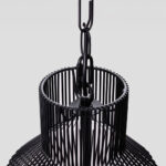 STEEL ΦΩΤΙΣΤΙΚΟ ΟΡΟΦΗΣ 28x40.5cm ΣΙΔΕΡΟ ΜΑΥΡΟ 034724 - Image 4