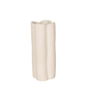 KERA ΒΑΖΟ 12x12x28cm ΚΕΡΑΜΙΚΟ ΛΕΥΚΟ 034777