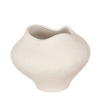 VERAE ΒΑΖΟ 26x26x20cm ΚΕΡΑΜΙΚΟ ΛΕΥΚΟ 034787