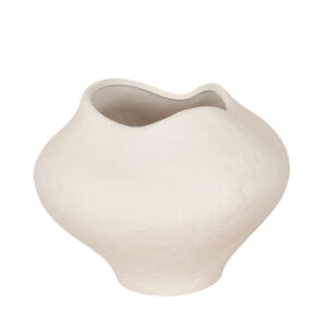 VERAE ΒΑΖΟ 26x26x20cm ΚΕΡΑΜΙΚΟ ΛΕΥΚΟ 034787