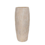 KANSO ΒΑΖΟ 27.7x27.7x37cm ΚΕΡΑΜΙΚΟ ΓΚΡΙ 034789