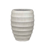 FLORRA ΚΑΣΠΩ 36x36x46.3cm MgO ΓΚΡΙ ΑΝΟΙΧΤΟ 034855