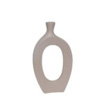 ELLA ΒΑΖΟ 16x4x30cm ΑΛΟΥΜΙΝΙΟ IVORY 035243