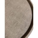 FUN COFFEE TABLE SAND BEIGE ΜΑΥΡΟ 63x63x42cm 04-0494 - Image 3