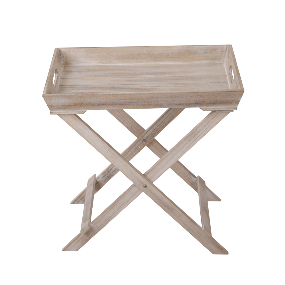 04-0790-CBj4S-first-_1 BUTLER SIDE TABLE ΠΤΥΣ/ΜΕΝΟ-Η ΦΥΣΙΚΟ 48.5x32x48.5cm 04-0790 - Image 1