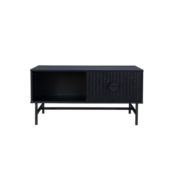 KIMONO COFFEE TABLE 1ΣΥΡΤΑΡΙ ΜΑΥΡΟ 100x59x50.2cm 04-0821 - Image 3