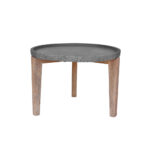 ORRIN COFFEE TABLE ΑΝΘΡΑΚΙ ΦΥΣΙΚΟ 73x73x48cm 04-1033