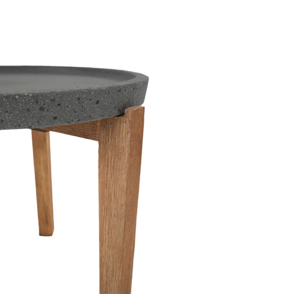 ORRIN COFFEE TABLE ΑΝΘΡΑΚΙ ΦΥΣΙΚΟ 73x73x48cm 04-1033 - Image 3