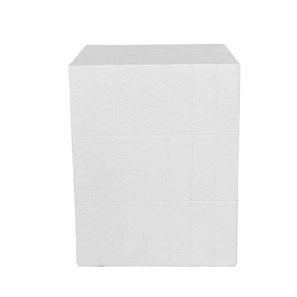 SQUARE SIDE TABLE ΛΕΥΚΟ 36x36x46cm 04-1096 - Image 2