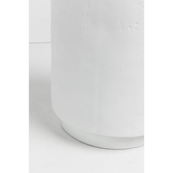 LITHOS ROUND SIDE TABLE ΛΕΥΚΟ 35.5x35.5x45cm 04-1233 - Image 4