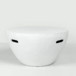 LITHOS CENTRAL COFFEE TABLE ΛΕΥΚΟ 68x68x36cm 04-1235