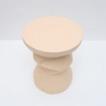 LATTE SIDE TABLE BEIGE 40.5x40.5x51cm 04-1278 - Image 3