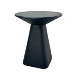 TRITON SIDE TABLE ΜΑΥΡΟ 46x46x52cm 04-1300