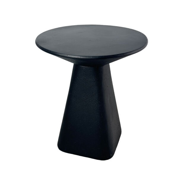 TRITON SIDE TABLE ΜΑΥΡΟ 46x46x52cm 04-1300 - Image 2