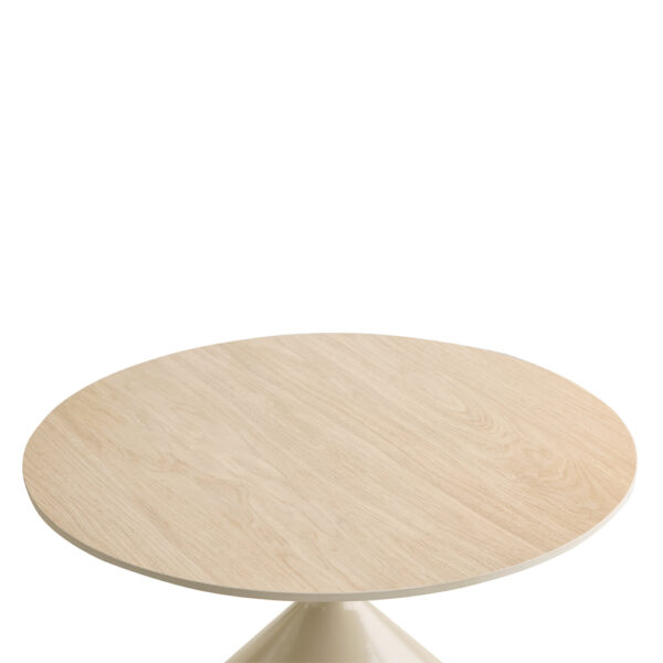 KNOT COFFEE TABLE SET 2ΤΕΜ CREAM CREAM 70x70x40cm 04-1328 - Image 4