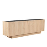 CUBIUS TV STAND 4ΠΟΡΤΕΣ ΦΥΣΙΚΟ 182x39x59cm 05-0809