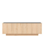 CUBIUS TV STAND 4ΠΟΡΤΕΣ ΦΥΣΙΚΟ 182x39x59cm 05-0809 - Image 2