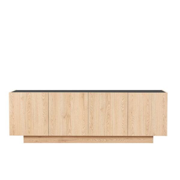 CUBIUS TV STAND 4ΠΟΡΤΕΣ ΦΥΣΙΚΟ 182x39x59cm 05-0809 - Image 2