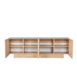 CUBIUS TV STAND 4ΠΟΡΤΕΣ ΦΥΣΙΚΟ 182x39x59cm 05-0809 - Image 3