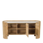 DON ΜΠΟΥΦΕΣ 3ΠΟΡΤΕΣ ΦΥΣΙΚΟ ΛΕΥΚΟ 165x45x75cm 05-0821 - Image 4