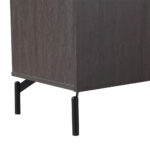 NOTTE ΜΠΟΥΦΕΣ ΜΑΥΡΟ ΛΕΥΚΟ ΠΕΤΡΑ 180x40.5x84cm 05-0827 - Image 5