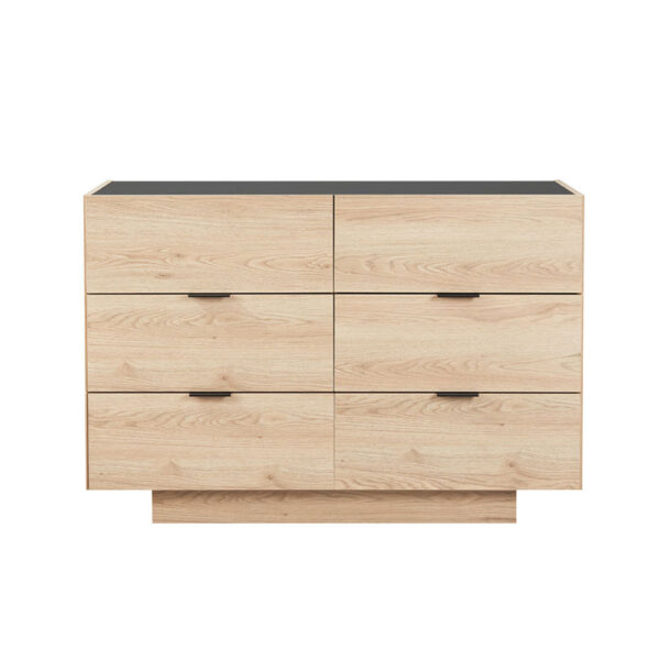 CUBIUS ΣΥΡΤΑΡΙΕΡΑ 6ΣΥΡΤΑΡΙΑ ΦΥΣΙΚΟ 120x45.4x81cm 09-2137 - Image 2