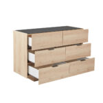 CUBIUS ΣΥΡΤΑΡΙΕΡΑ 6ΣΥΡΤΑΡΙΑ ΦΥΣΙΚΟ 120x45.4x81cm 09-2137 - Image 3