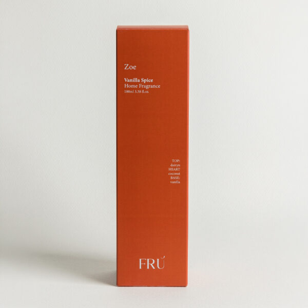 ZOE - VANILLA SPICE ΑΡΩΜΑΤΙΚΟ ΧΩΡΟΥ 100ml 6.4x6.4x23.3cm ΓΥΑΛΙ ΑΡΩΜΑΤΙΚΟ ΥΓΡΟ 240-0003 - Image 3