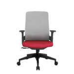 BOLD ΚΑΡΕΚΛΑ ΓΡΑΦΕΙΟΥ ΓΚΡΙ ΣΚΟΥΡΟ BORDEAUX 60x63x108cm 25-0604 - Image 3