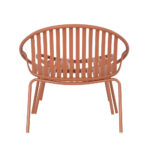 NADIN ΠΟΛΥΘΡΟΝΑ SET 2ΤΕΜ TERRACOTTA 80x61.5x73cm 27-0211 - Image 4