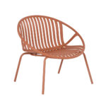 NADIN ΠΟΛΥΘΡΟΝΑ SET 2ΤΕΜ TERRACOTTA 80x61.5x73cm 27-0211 - Image 5