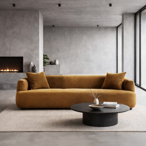 CELESTE ΚΑΝΑΠΕΣ 3ΘΕΣΙΟΣ ΚΑΜΕΛ 228x98x73cm 70-0451 - Image 2