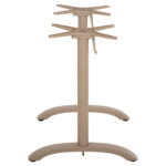 ΒΑΣΗ ΑΛΟΥΜΙΝΙΟΥ ΔΙΣΤΗΛΗ ΜΕ ΑΝΑΔΙΠΛΟΥΜΕΝΟΥΣ ΣΤΑΥΡΟΥΣ HM468.25 ΚΑΠΟΥΤΣΙΝΟ 78x59,5x73Υ - Image 4