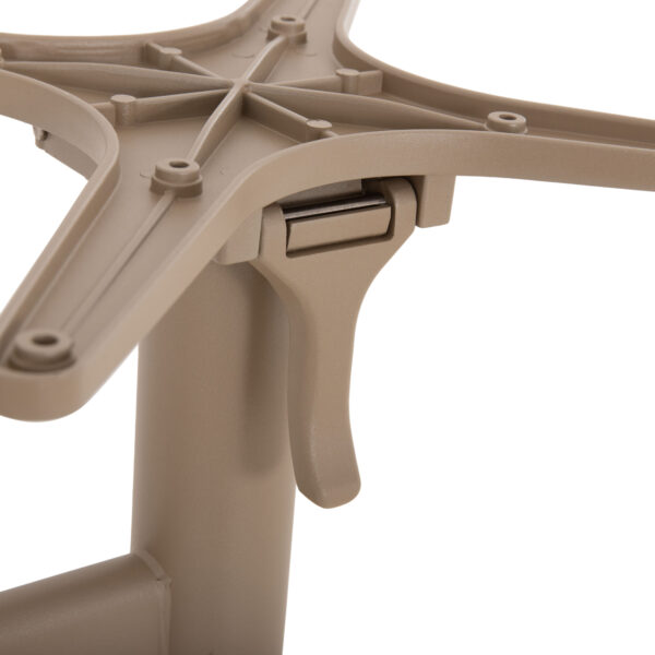 ΒΑΣΗ ΑΛΟΥΜΙΝΙΟΥ ΔΙΣΤΗΛΗ ΜΕ ΑΝΑΔΙΠΛΟΥΜΕΝΟΥΣ ΣΤΑΥΡΟΥΣ HM468.25 ΚΑΠΟΥΤΣΙΝΟ 78x59,5x73Υ - Image 5