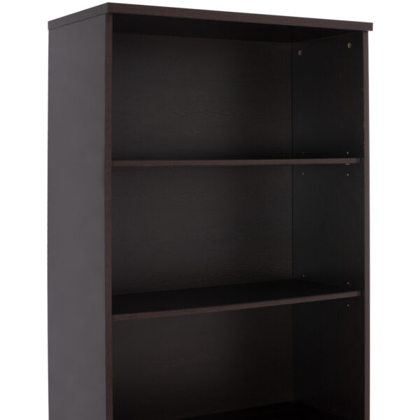 ΒΙΒΛΙΟΘΗΚΗ ΓΡΑΦΕΙΟΥ ΕΠΑΓΓΕΛΜΑΤΙΚΗ CAITLYN 80Χ39Χ179Υεκ.HM2014.02 WENGE ΜΕ 2 ΠΟΡΤΕΣ - Image 5