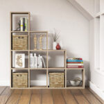 ΒΙΒΛΙΟΘΗΚΗ ΜΕΛΑΜΙΝΗΣ SCALE HM9238.12 SONΟMA 120x30x123,6Υεκ. - Image 3