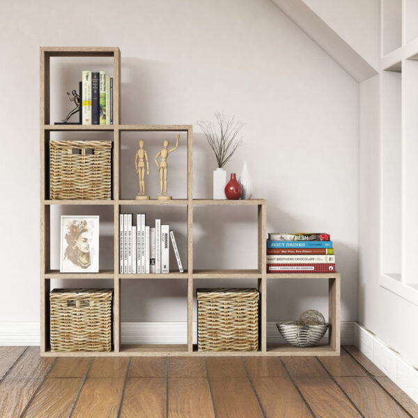 ΒΙΒΛΙΟΘΗΚΗ ΜΕΛΑΜΙΝΗΣ SCALE HM9238.12 SONΟMA 120x30x123,6Υεκ. - Image 3